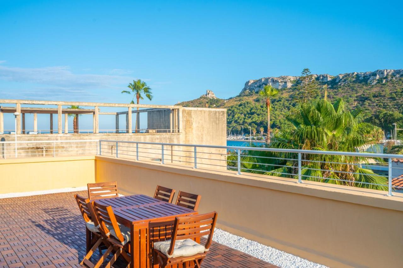 Terrazza Sella Del Diavolo - Vista Mare - Wifi Ac Apartment Cagliari Exterior foto