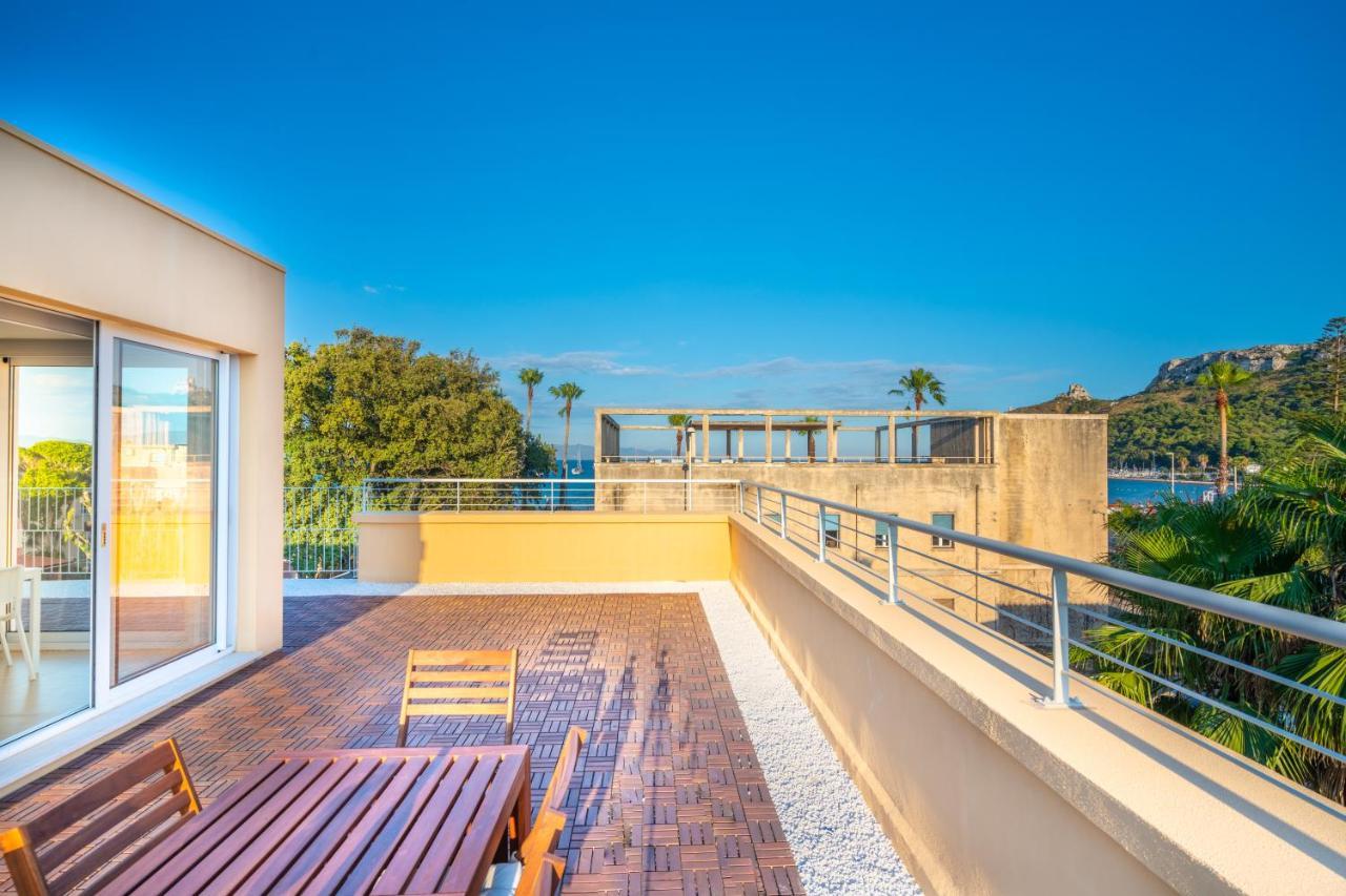 Terrazza Sella Del Diavolo - Vista Mare - Wifi Ac Apartment Cagliari Exterior foto