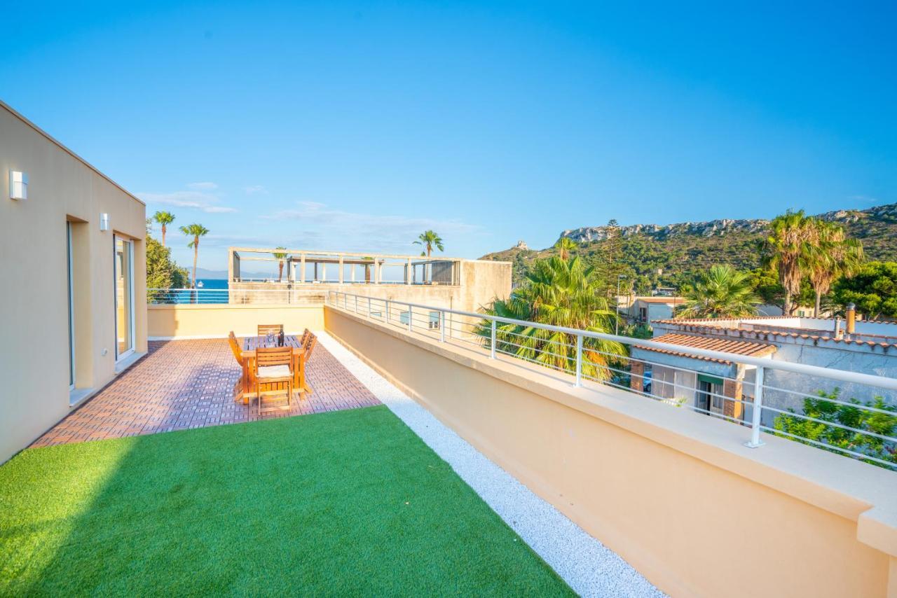 Terrazza Sella Del Diavolo - Vista Mare - Wifi Ac Apartment Cagliari Exterior foto